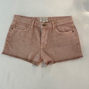 Current/Elliot Dusty Rose Jean Short, Size 28
